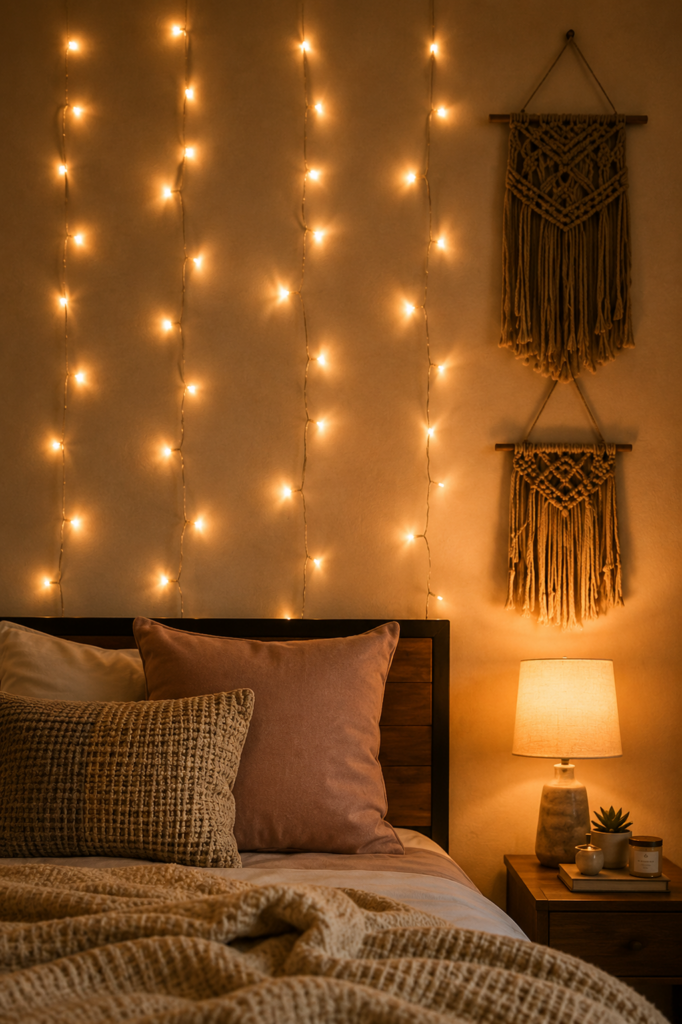 Cozy Bedroom Lighting